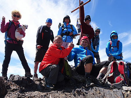 PIZZO DEL DIAVOLO DI MALGINA (2926 m), salito dalla VAL MALGINA, disceso dalla VALMORTA il 7 agosto 2016 - FOTOGALLERY